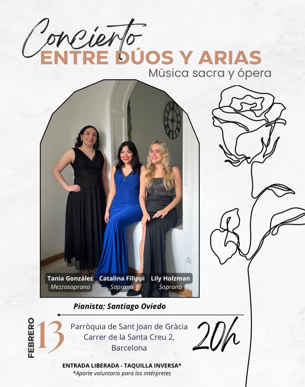 Concierto Entre dúos y arias