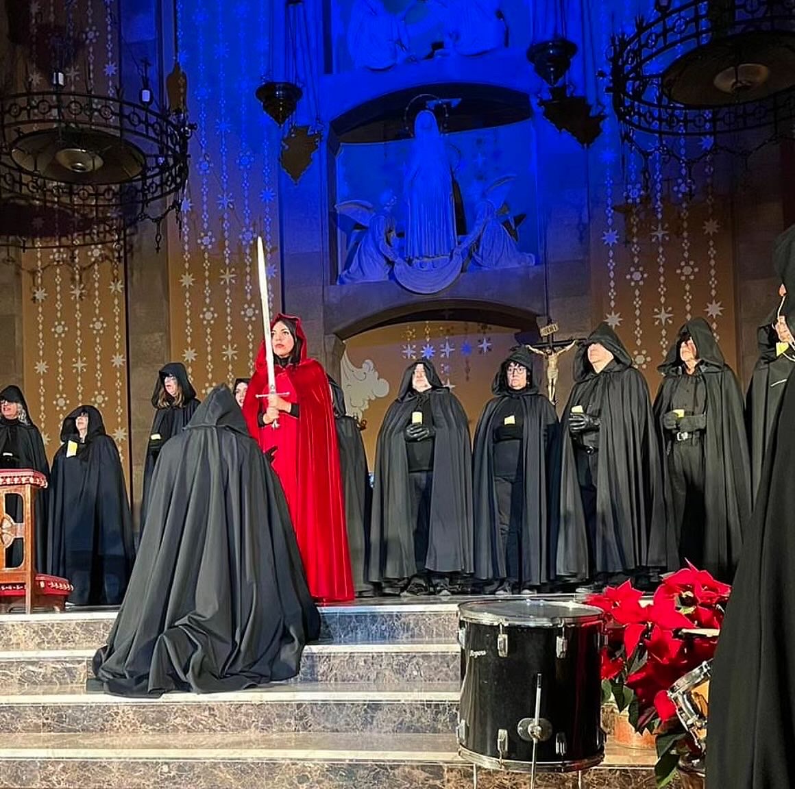 El Cant de la Sibil·la in Parish of Santa María de Gracia, Barcelona.